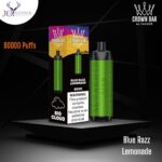 Al Fakher Crown Bar Blue Razz Lemonade 8000 Puffs
