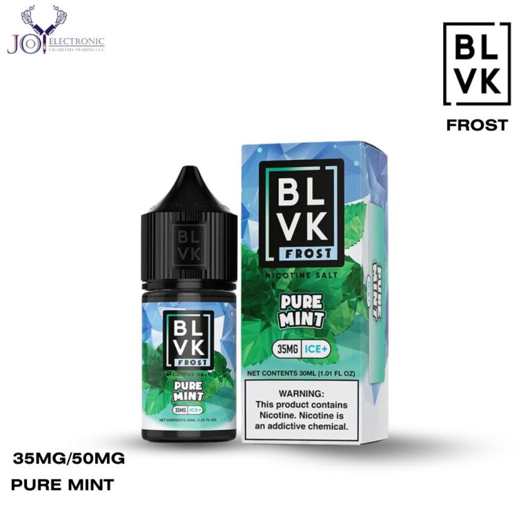 BLVK Frost 30 ML Pure Mint Ice Nic Salt E Liquid