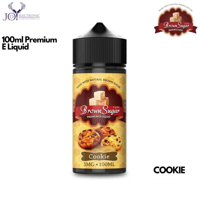 Brown Sugar Cookie 100ml Premium E Liquid 3mg