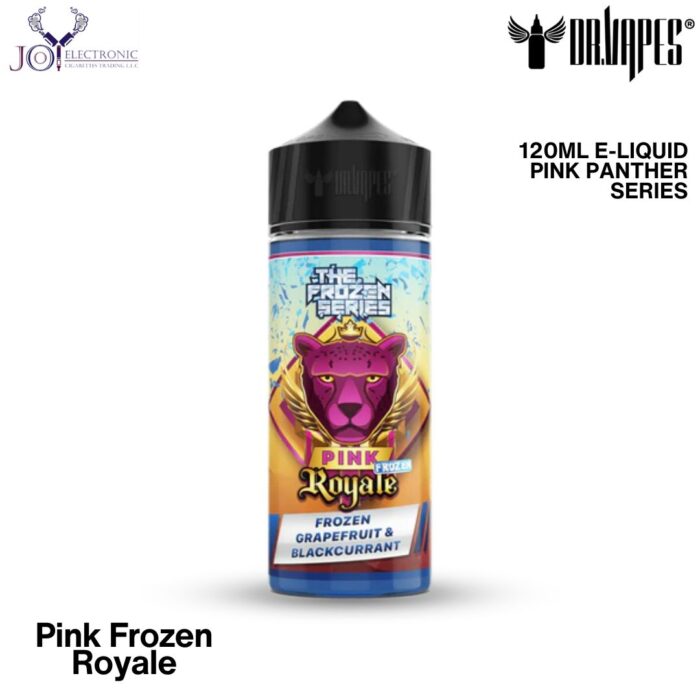 Dr Vape Pink Frozen Royale 120ml E-Liquid pink panther series