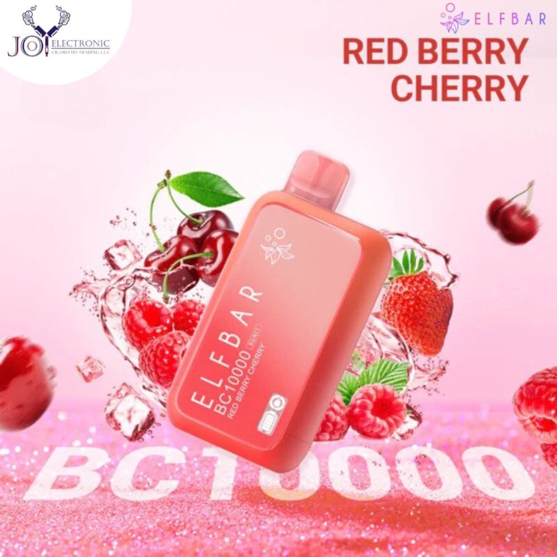 Elfbar BC10000 puffs RED BERRY CHERRY