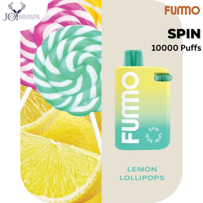 Fummo Spin lemon lollipops 10000 Puffs