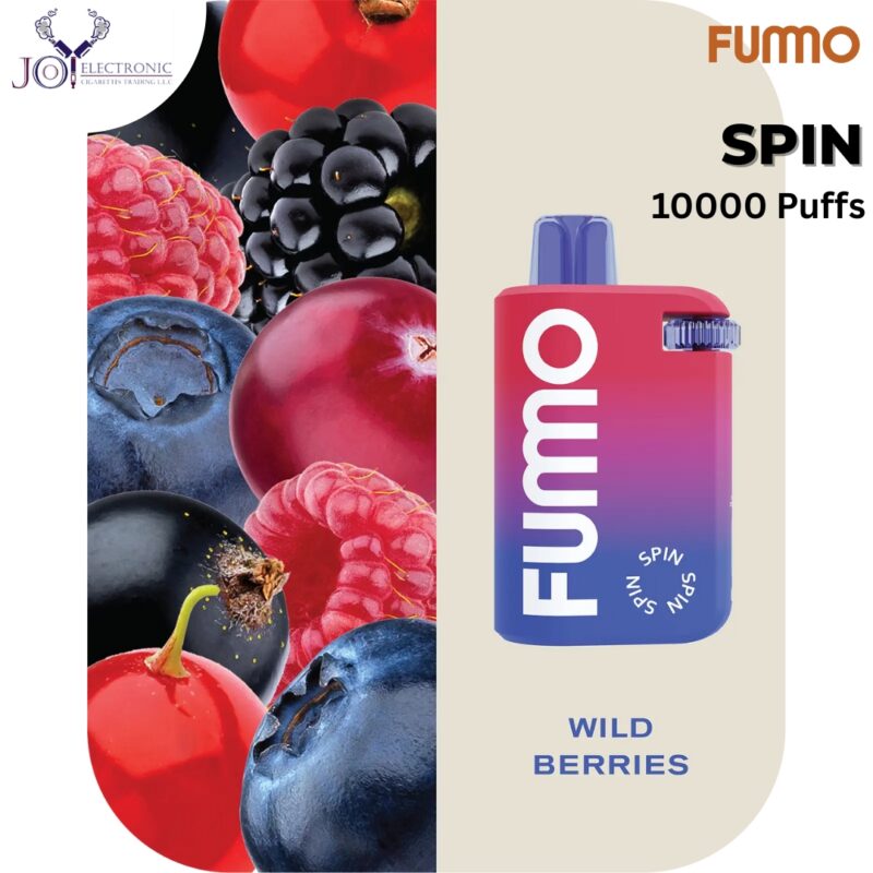 Fummo Spin wild berries 10000 Puffs