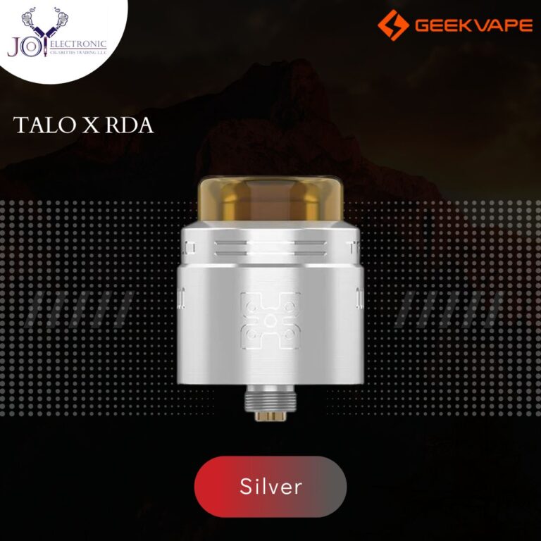 GEEK VAPE TALO X RDA Silver TANK