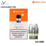 GEEKVAPE Q REPLACEMENT PODS 0.8-Ohm