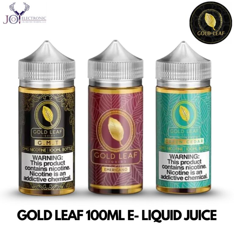 GOLD LEAF 100ML E- Liquid Juice