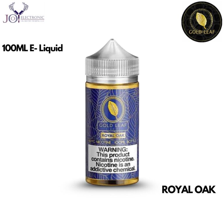 GOLD LEAF Royal OAK 100ML E- Liquid Juice