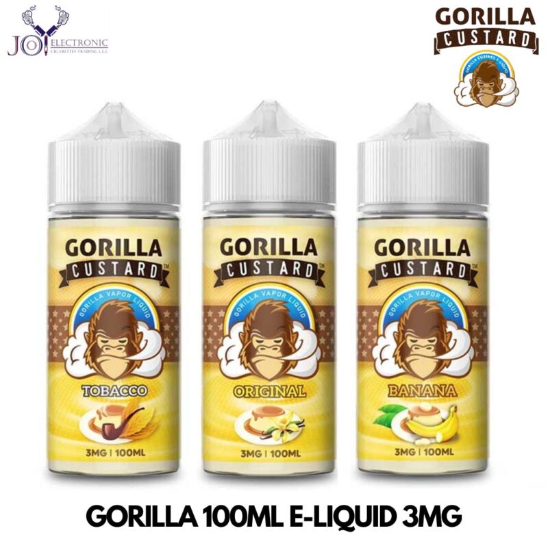 GORILLA 100ml E-Liquid 3mg