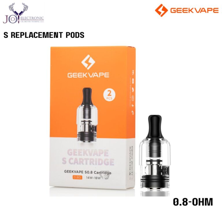 GeekVape S Series Replacement Pods 0.8-Ohm