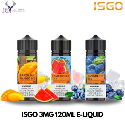 Isgo 3mg 120ml E-liquid