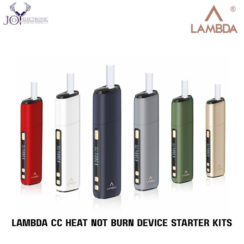LAMBDA CC HEAT NOT BURN DEVICE STARTER KITS FOR TOBACCO STICKS