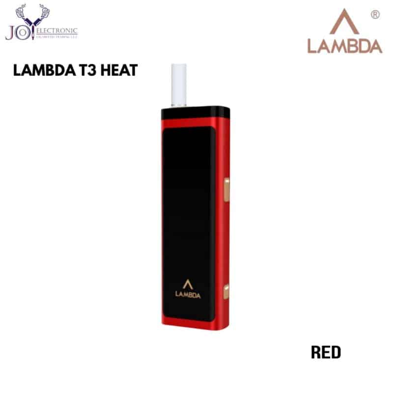 LAMBDA T3 HEAT NOT BURN TOBACCO HEATING Red DEVICE