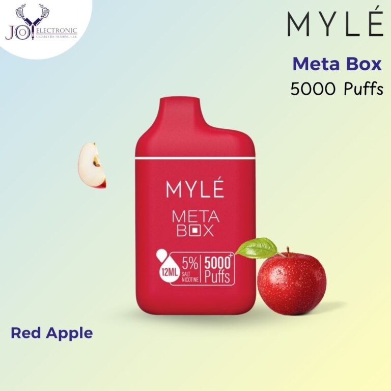 MYLE META BOX Red Apple 5000 Puffs
