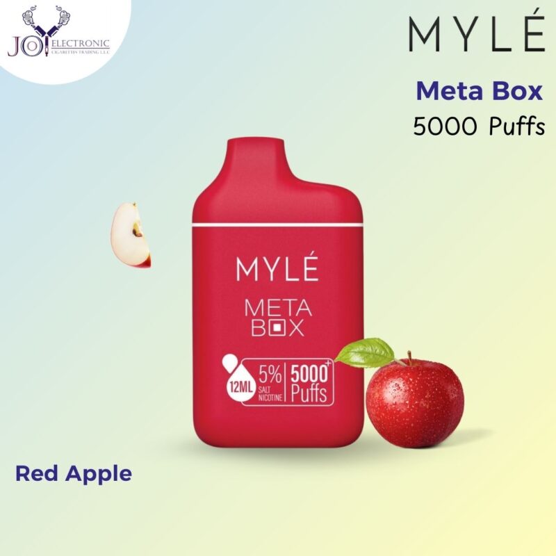 MYLE META BOX Red Apple 5000 Puffs