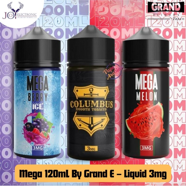 Mega 120mL By Grand E – Liquid 3mg