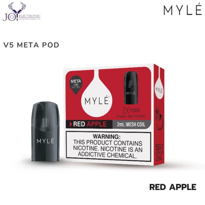 Myle V5 Meta Pod System Red Apple