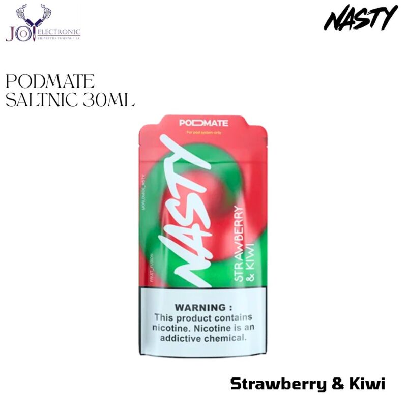 NASTY PODMATE Strawberry & Kiwi SALTNIC 30ML