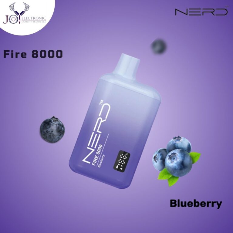 Nerd Fire Blueberry 8000 Puffs