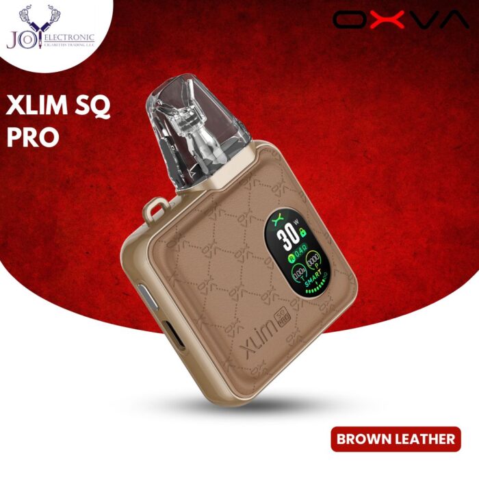 Oxva Xlim SQ Pro Brown Leather Pod