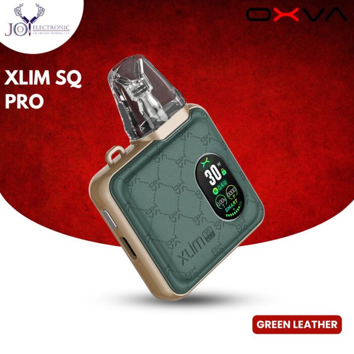 Oxva Xlim SQ Pro Green Leather Pod