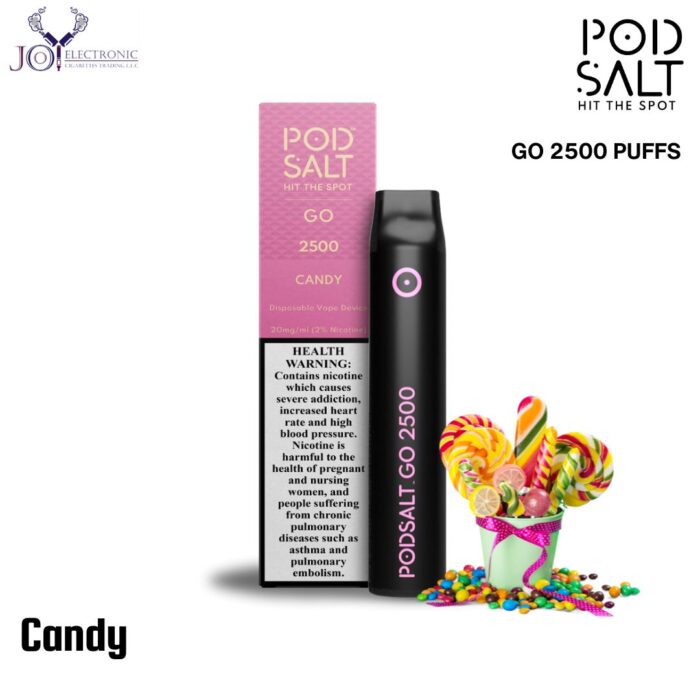 Pod Salt Go Candy 2500 Puffs