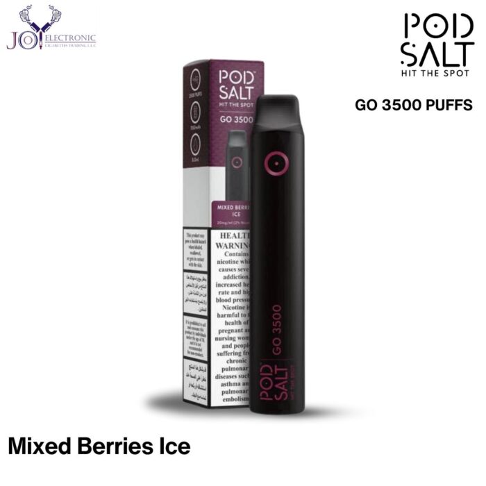 Pod Salt Go Mixed Berries Ice 3500 Puffs