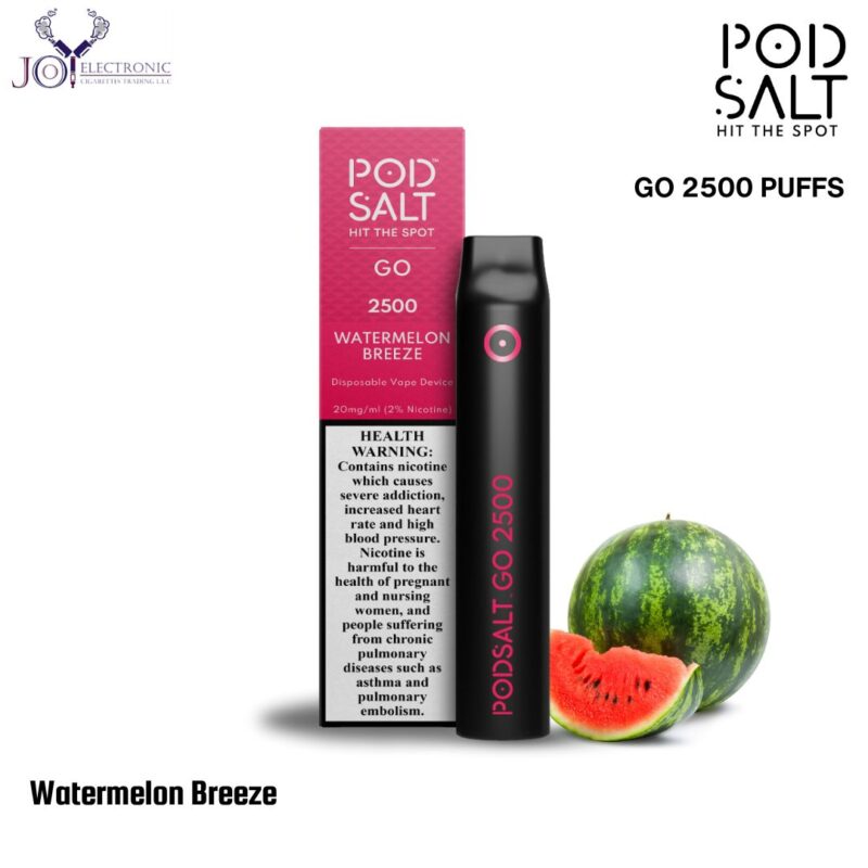 Pod Salt Go Watermelon Breeze 2500 Puffs