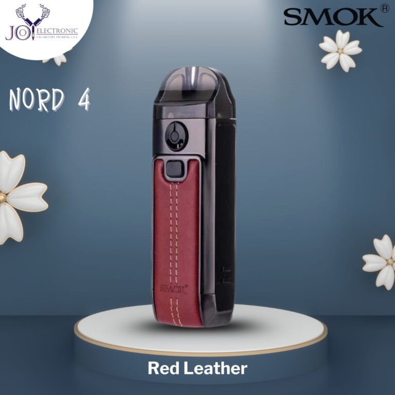 SMOK NORD 4 Red Leather Pod