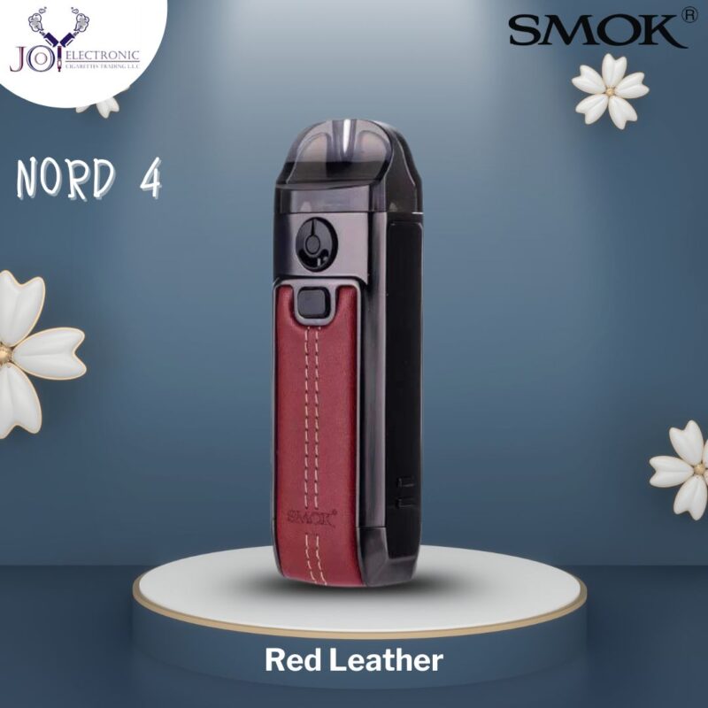 SMOK NORD 4 Red Leather Pod