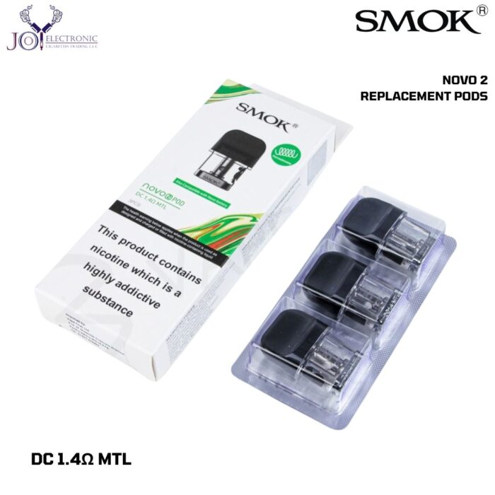 SMOK NOVO 2 REPLACEMENT PODS DC 1.4Ω MTL