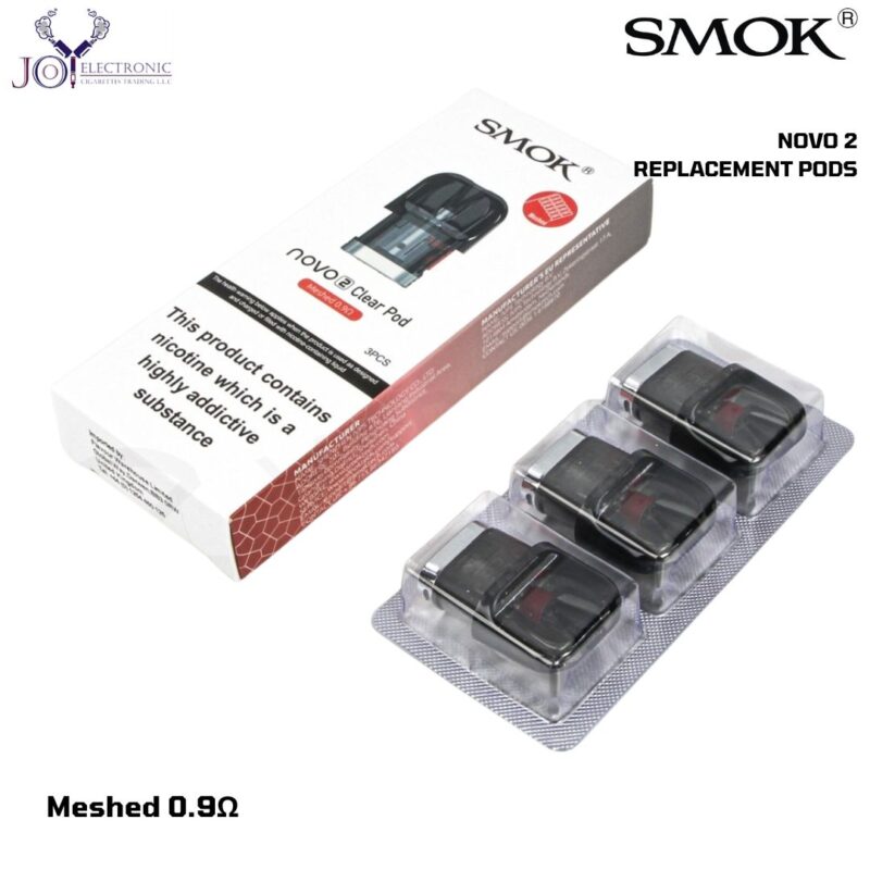 SMOK NOVO 2 REPLACEMENT PODS Meshed 0.9Ω