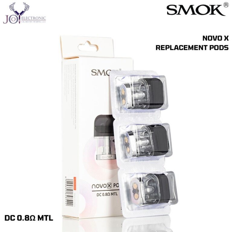 SMOK NOVO X DC 0.8Ω MTL REPLACEMENT PODS