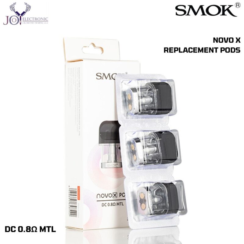 SMOK NOVO X DC 0.8Ω MTL REPLACEMENT PODS