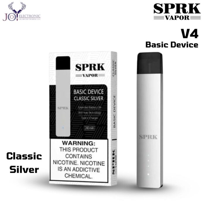 SPRK BASIC VAPE KIT V4 Classic Silver