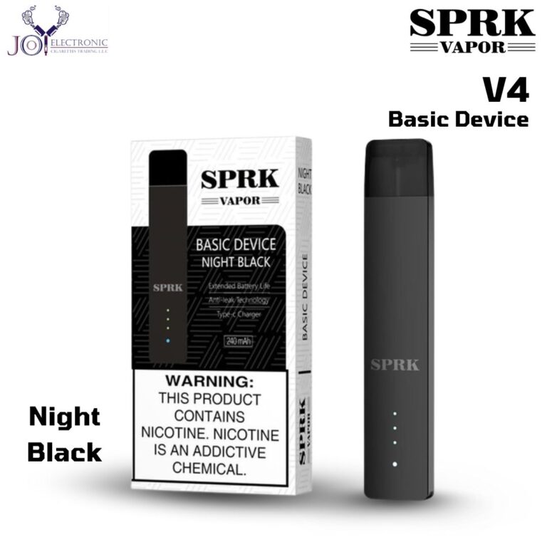 SPRK BASIC VAPE KIT V4 Night Black