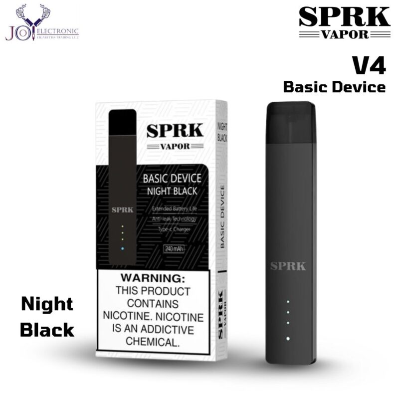 SPRK BASIC VAPE KIT V4 Night Black