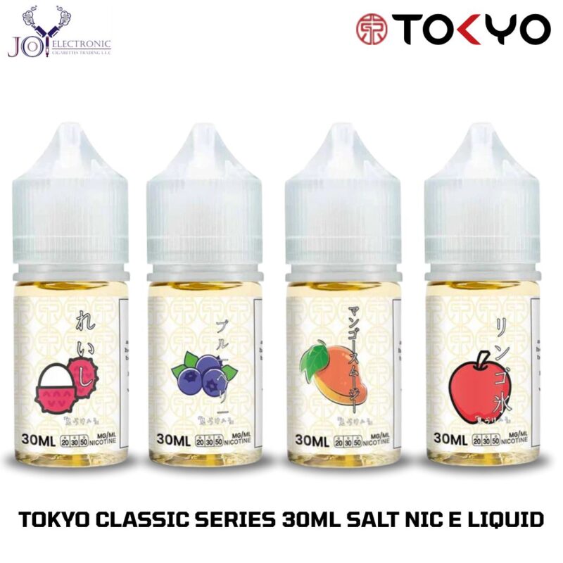 TOKYO CLASSIC SERIES 30ML SALT NIC E LIQUID