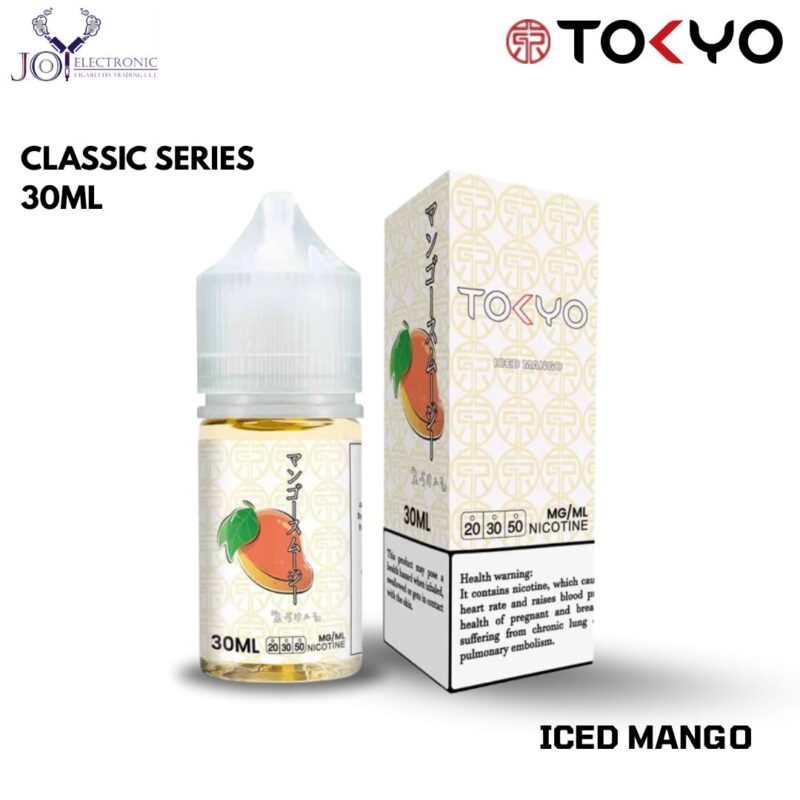 TOKYO CLASSIC SERIES ICED MANGO 30ML SALT NIC E LIQUID