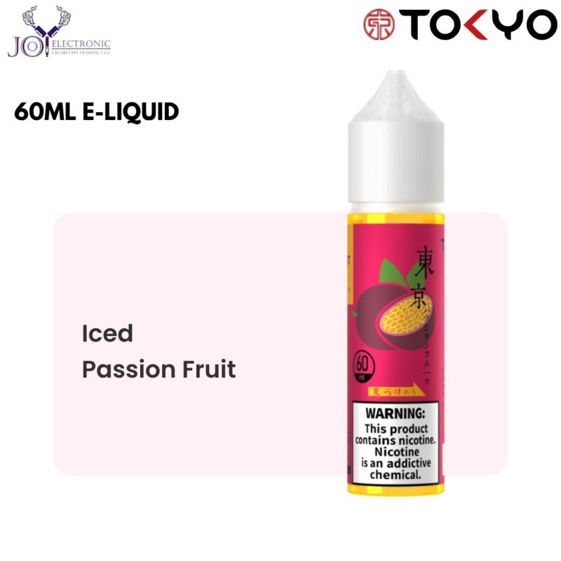 TOKYO Iced Passion Fruit 60ML E-LIQUID 3MG