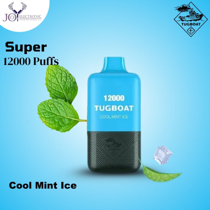 Tugboat Super Cool Mint Ice 12000 Puffs