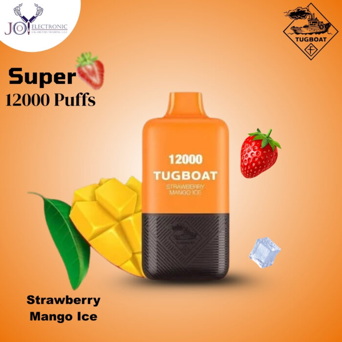 Tugboat Super Strawberry Mango Ice 12000 Puffs
