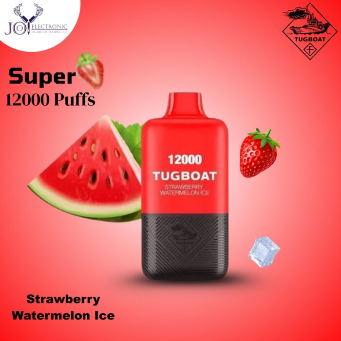 Tugboat Super Strawberry Watermelon Ice 12000 Puffs