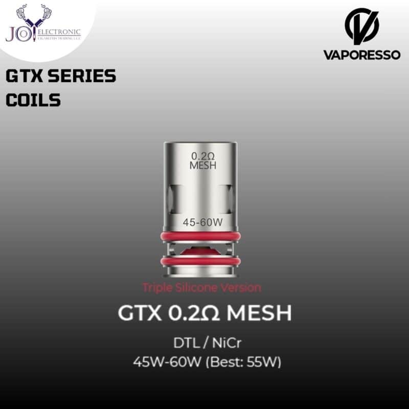 VAPORESSO GTX SERIES 0.2ohm Mesh COILS