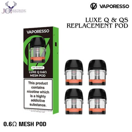 VAPORESSO LUXE Q & LUXE QS 0.6Ω Mesh REPLACEMENT Pod