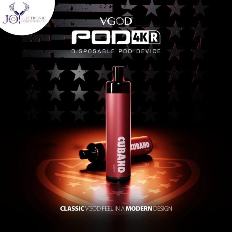 VGOD POD 4K R Cubano Disposable Pod