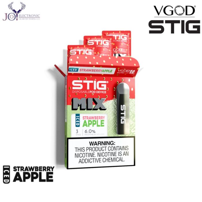 VGOD STIG Iced Strawberry Apple Disposable Vape