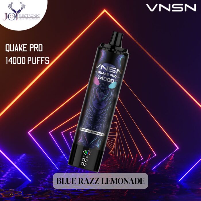 VNSN Quake Pro BLUE RAZZ LEMONADE 14000 Puffs