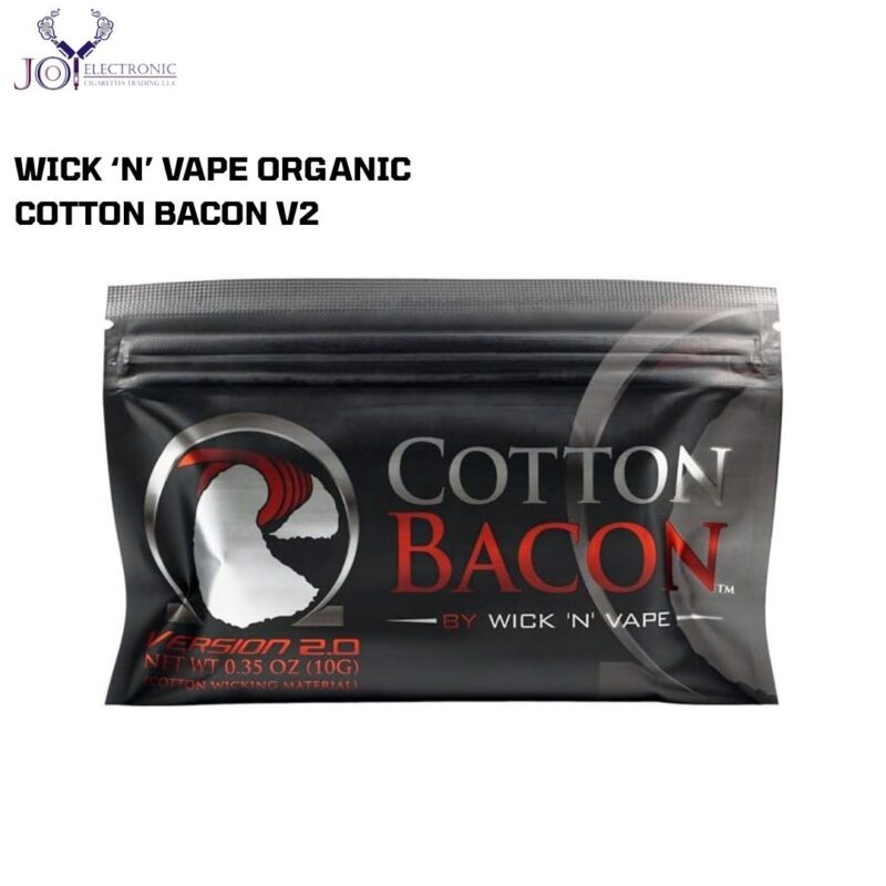 WICK ‘N’ VAPE ORGANIC COTTON BACON V2 Packet