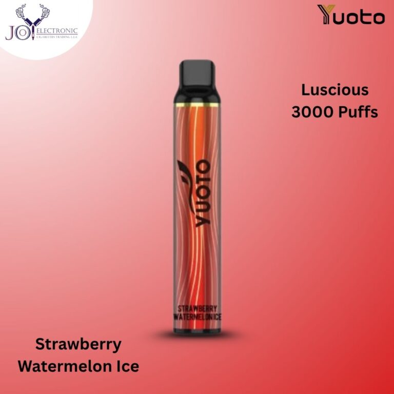 YUOTO LUSCIOUS Strawberry Watermelon Ice 3000 PUFFS