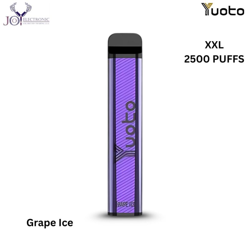 YUOTO XXL Grape Ice 2500 PUFFS